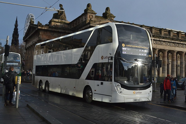Lothian Buses Volvo B8L 1129 SB19GLZ - Edinburgh