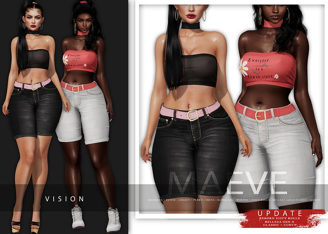 {ViSion} // Maeve Top & Shorts  Update