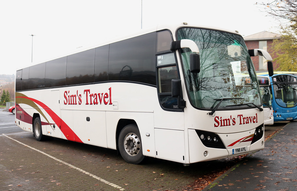 Sim's Travel of Cumbria: YN11AYL Volvo B9R/Plaxton Panther