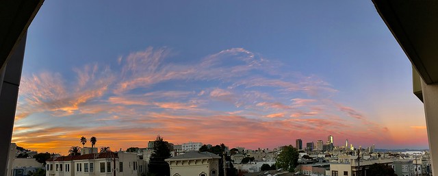 Friday Sunset Panorama