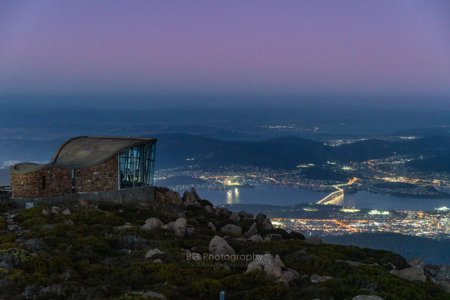 Hobart Night View.