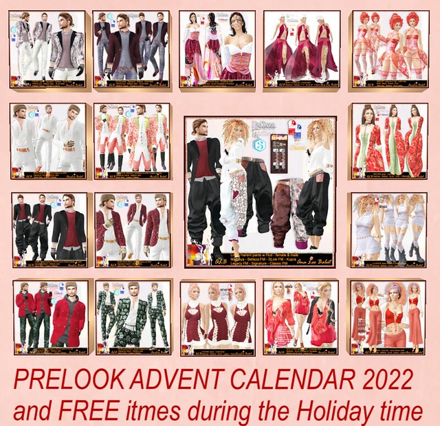 Prelook ADVENT CALENDAR & FREE itmes during the HOLIDAYs time by AnaLee Balut