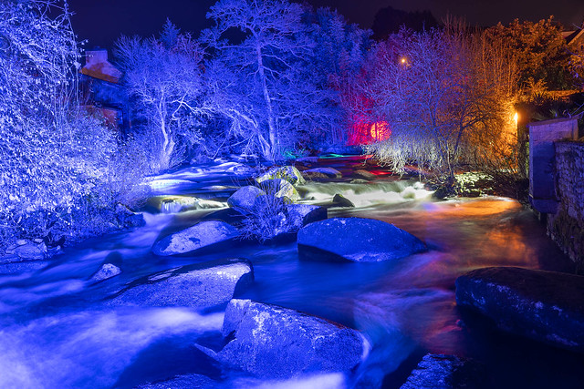 Christmas lights in Pont-Aven - 2022 -