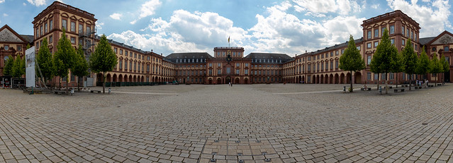 Barockschloss Mannheim - Panorama