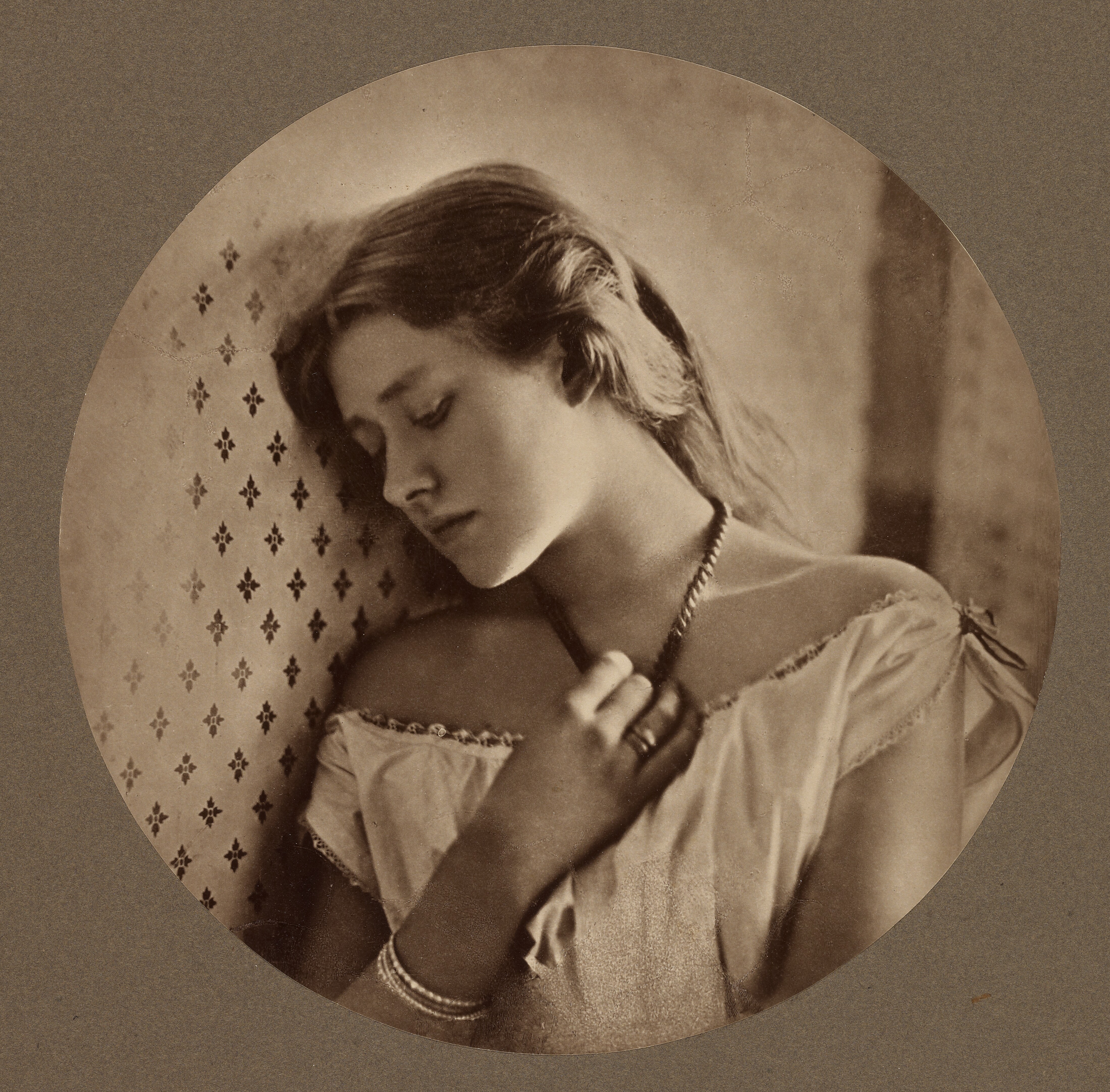 Julia Margaret Cameron :: [Ellen Terry at Age Sixteen] negative 1864; print about 1875. Carbon print. | The J. Paul Getty Museum