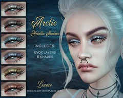 Lenore - Arctic Metallic Eyeshadows