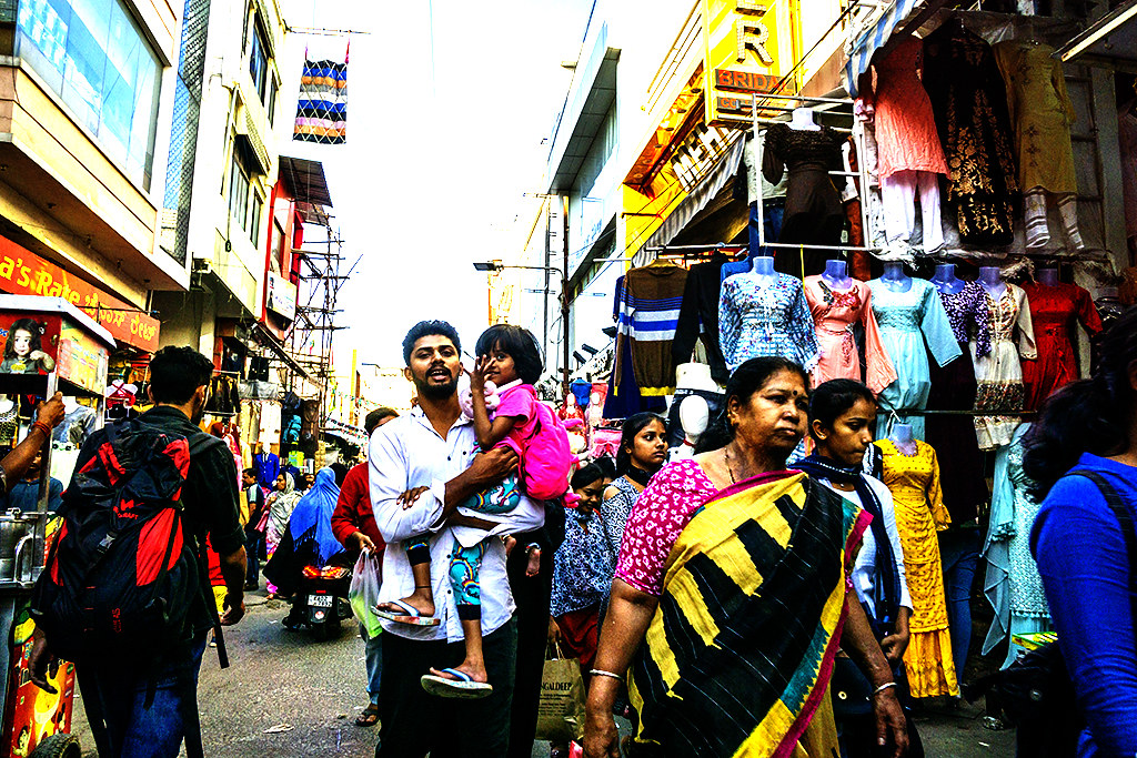 Shivaji Nagar street scene on 12-3-22--Bengaluru 9 copy