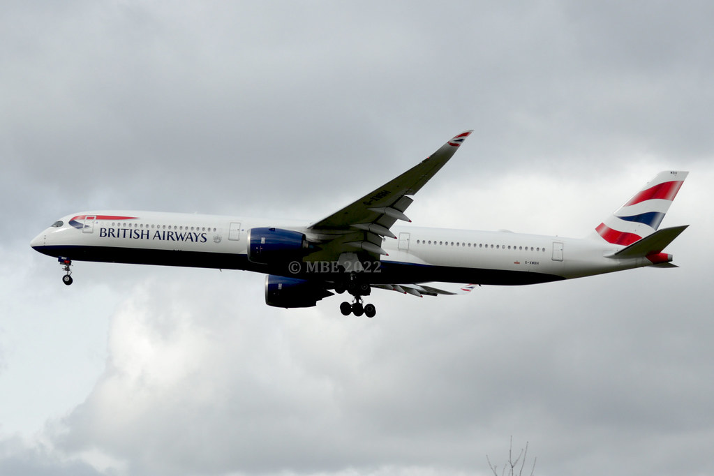 G-XWBH | British Airways | Airbus A350-1041 | CN 446 | Built 2020 | LHR/EGLL 05/04/2022