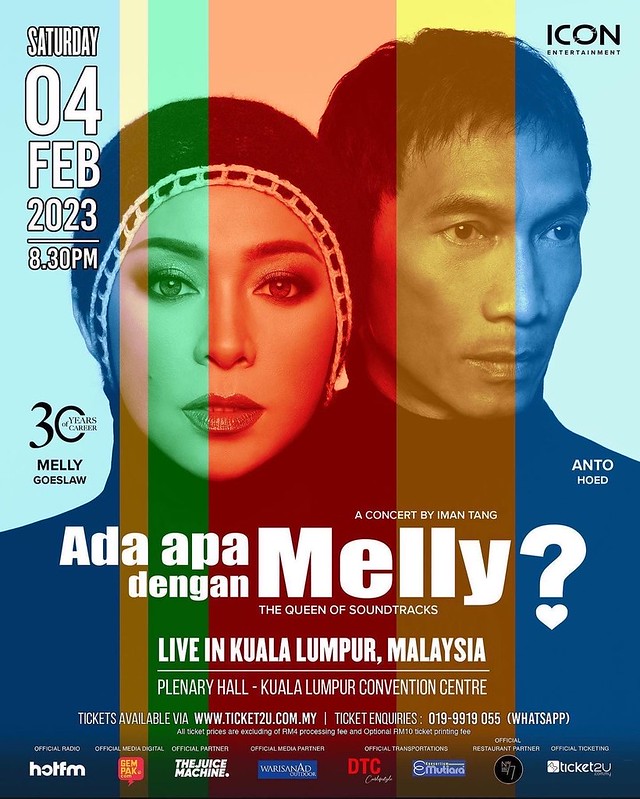 Melly Goeslaw Bakal Tampil Dengan Konsert Pertama Di Kuala Lumpur