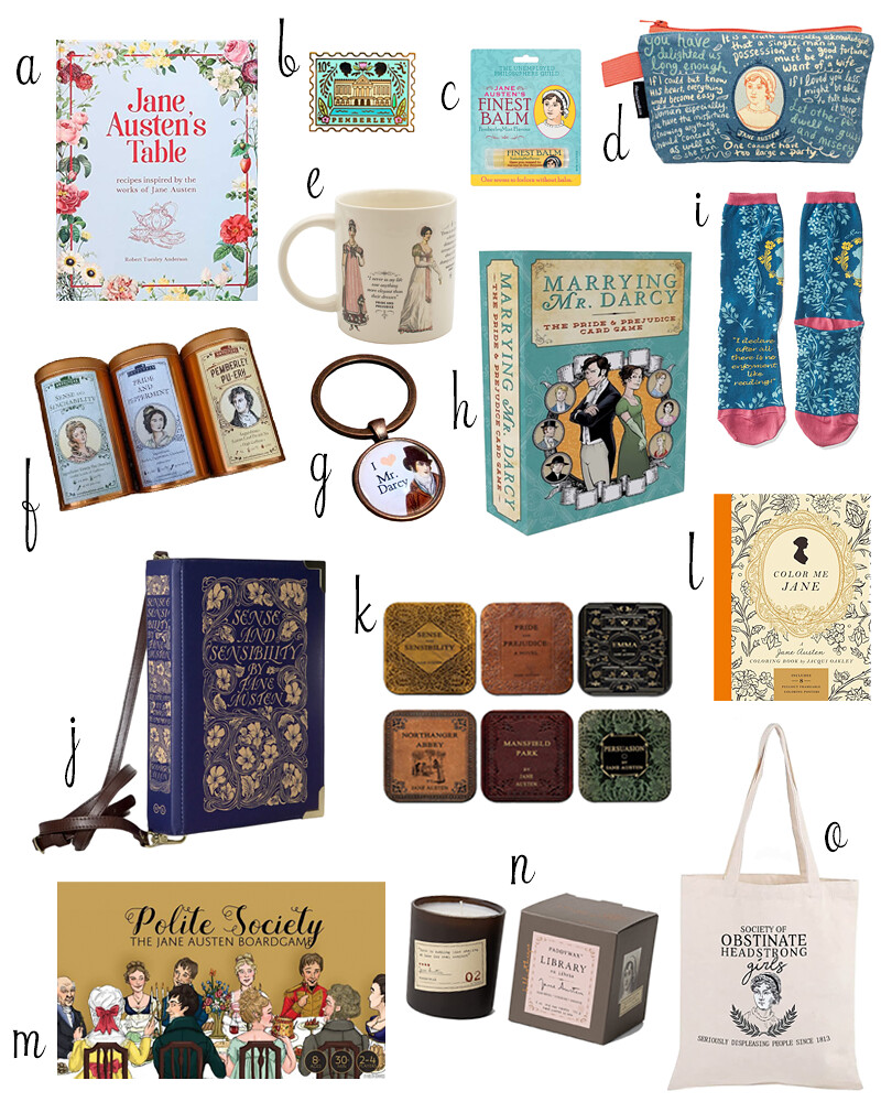 Jane Austen gifts