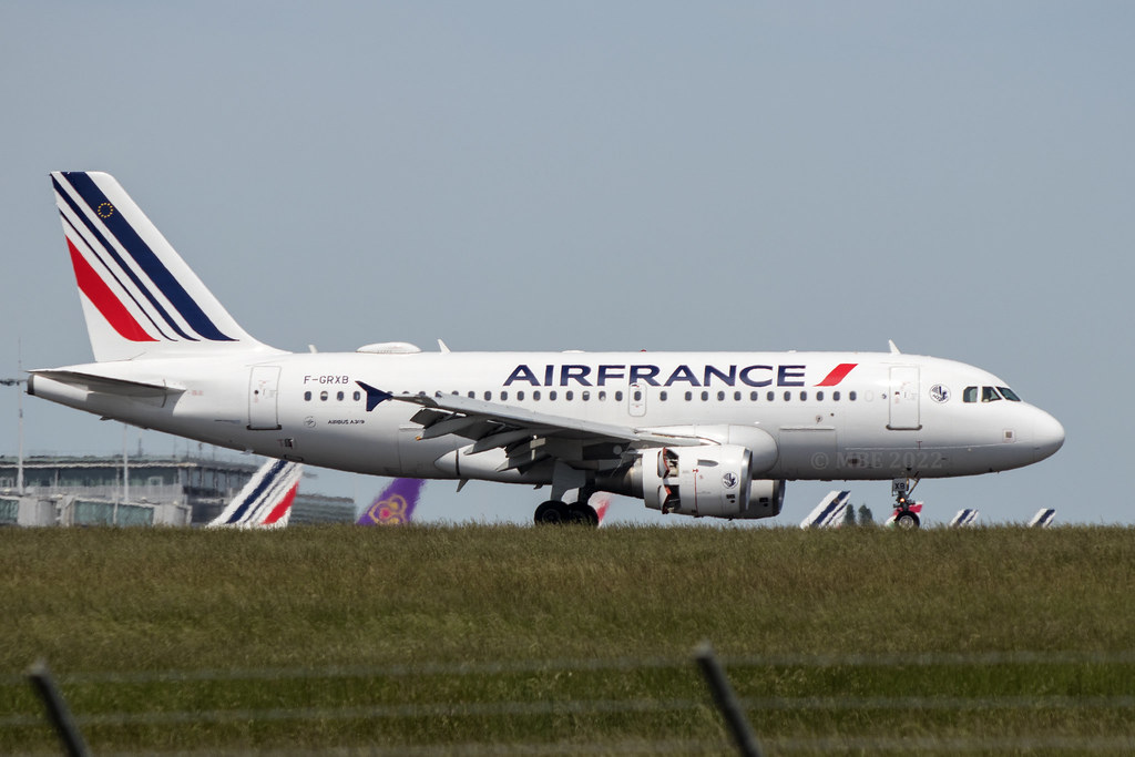 F-GRXB | Air France | Airbus A319-111 | CN 1645 | Built 2001 | CDG/LFPG 18/05/2022