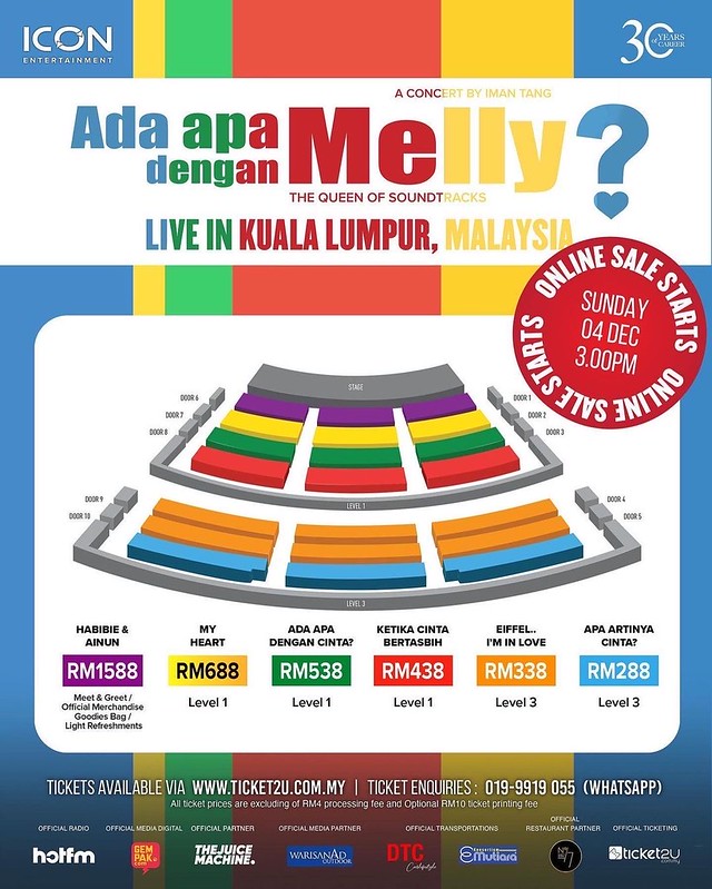 Melly Goeslaw Bakal Tampil Dengan Konsert Pertama Di Kuala Lumpur