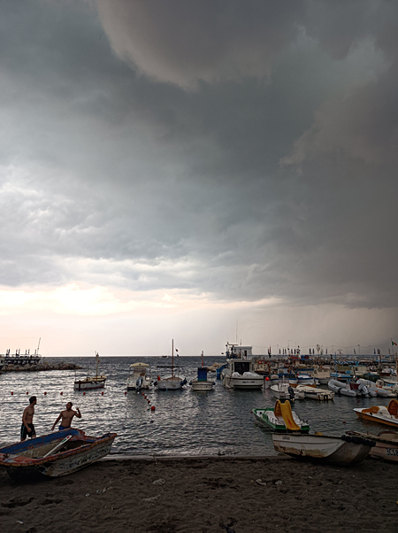 bel orage sur Sorrento