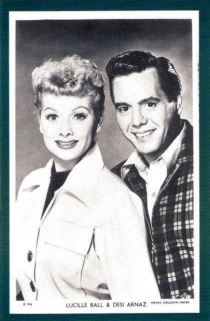 Lucille Ball and Desi Arnaz