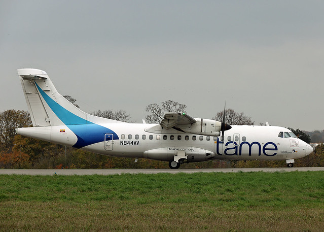 N844AV ATR42-500 ex TAME