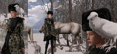 CKit Falconry and Dark Intentions for SL Christmas Expo 2022