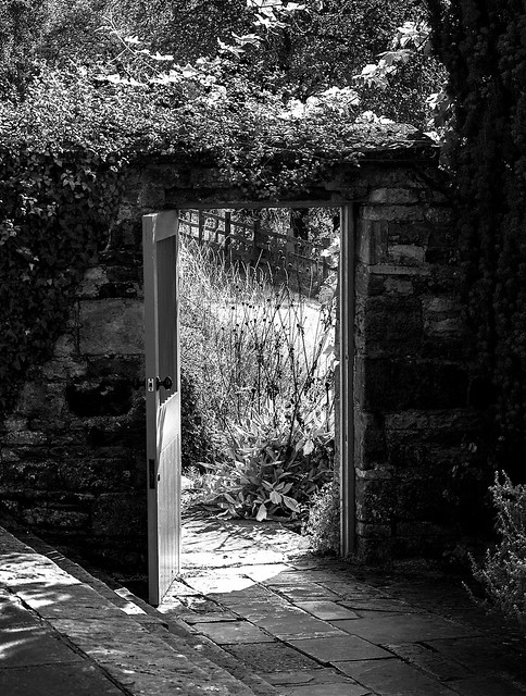 Through the Garden  Gate.