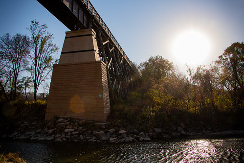 Jamie's Elsewhere by cc8039, milw bridge sunset water mankato minnesota
