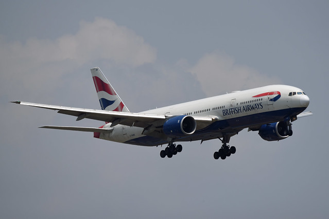 British Airways Boeing 777-236(ER) G-YMMB
