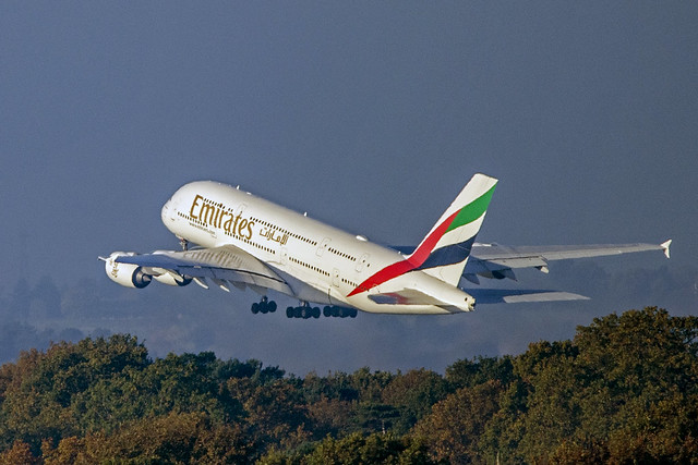 Emirates take off