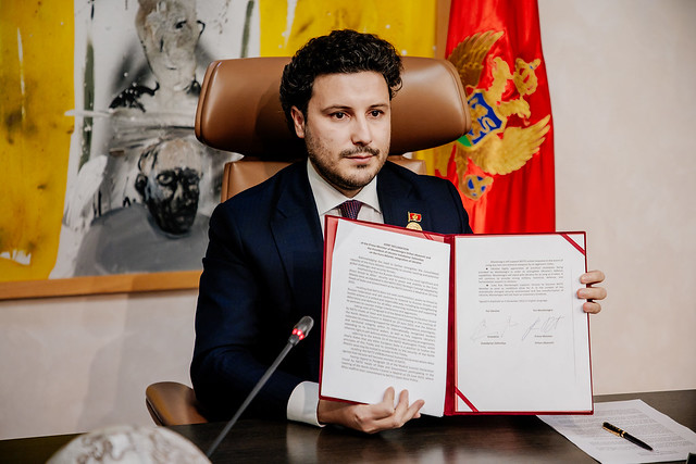 Dritan Abazović i Volodimir Zelenski potpisali zajedničku deklaraciju o evroatlantskoj perspektivi Ukrajine