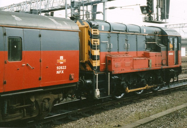 08802 at Crewe Station