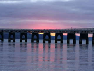 Tay Bridge Sunset