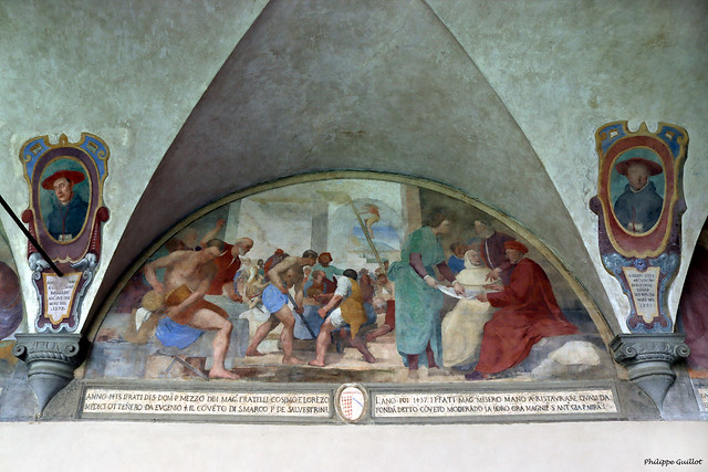 San Marco : fresque de la salle Fra Angelico
