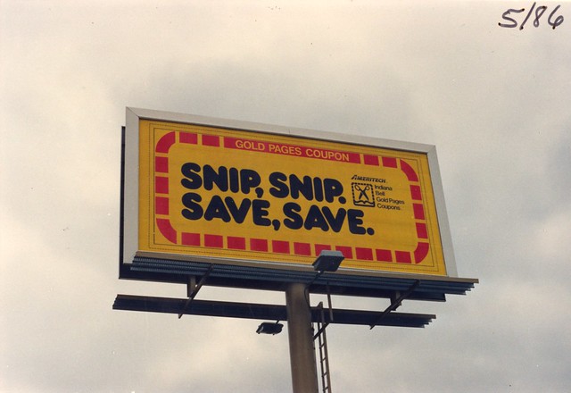 Yellow Pages Billboard - Somewhere in Indiana