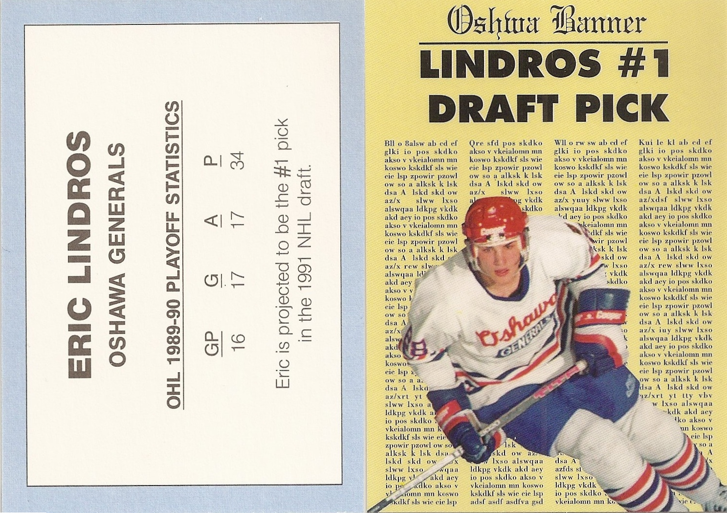 1991 Breaking News - Lindros, Eric