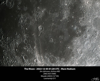 The Moon - 2022-12-05 01:28 UTC - Mare Nubium