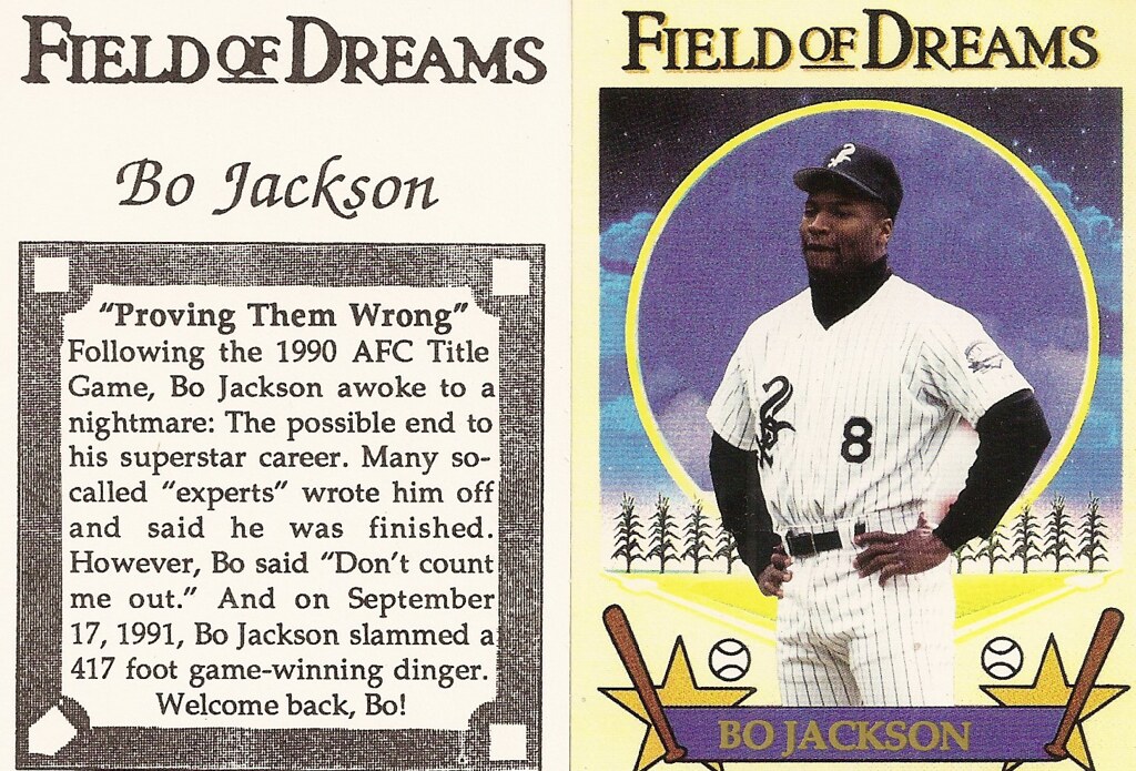 1992 Field of Dreams - Jackson, Bo