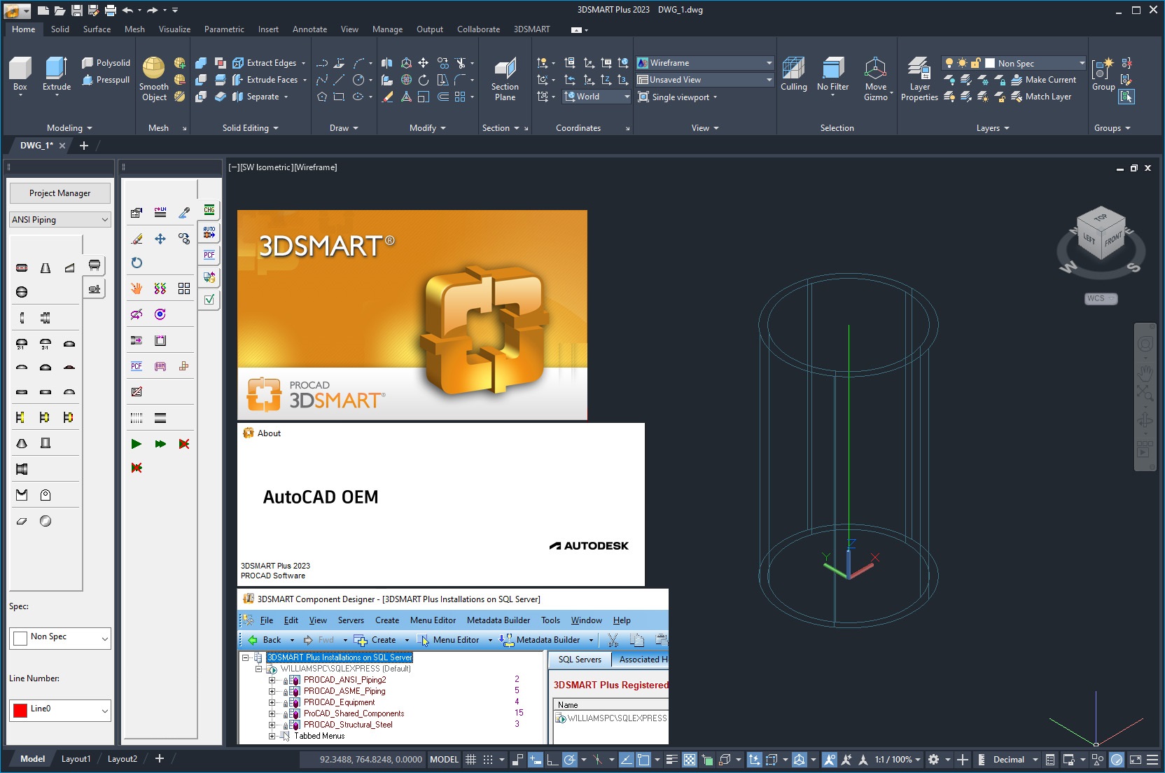 Working with PROCAD 3DSMART Plus 2023.0 full license