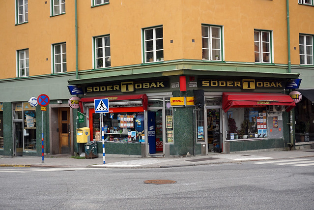 Tobacco shop in Södermalm
