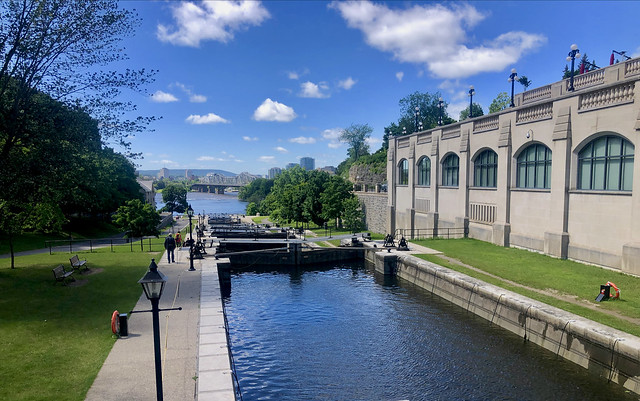 Le Canal Rideau, à Ottawa.