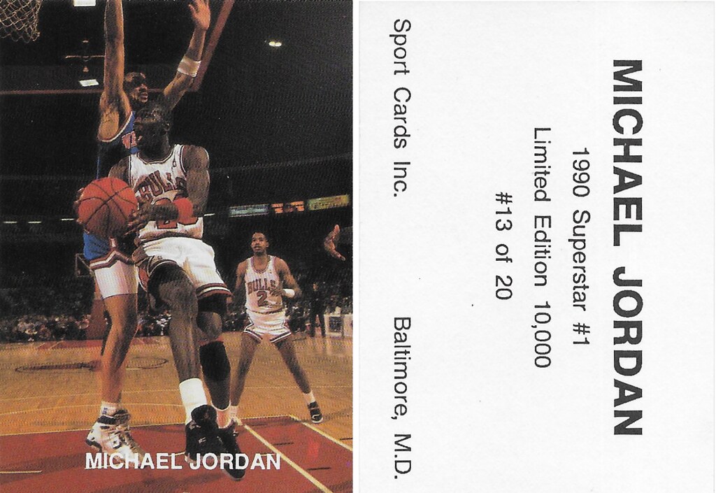 1990 Sports Cards Inc Series 1 - Jordan, Michael 13