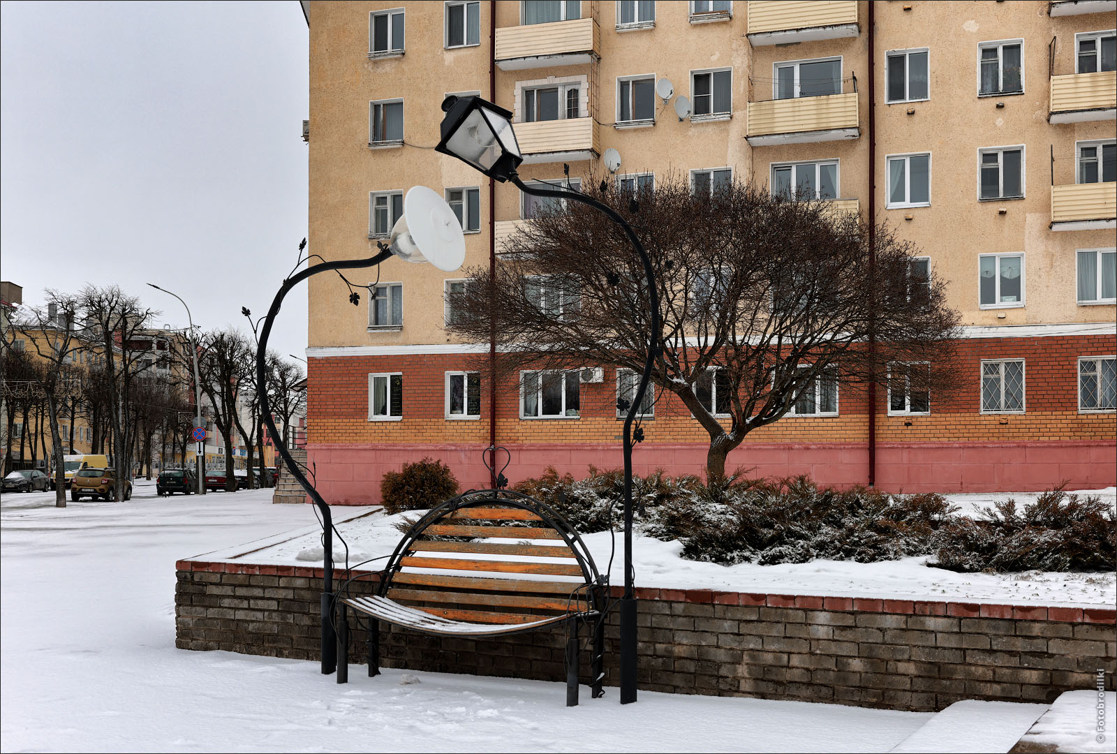 Скамейка для влюбленных, Могилев, Беларусь