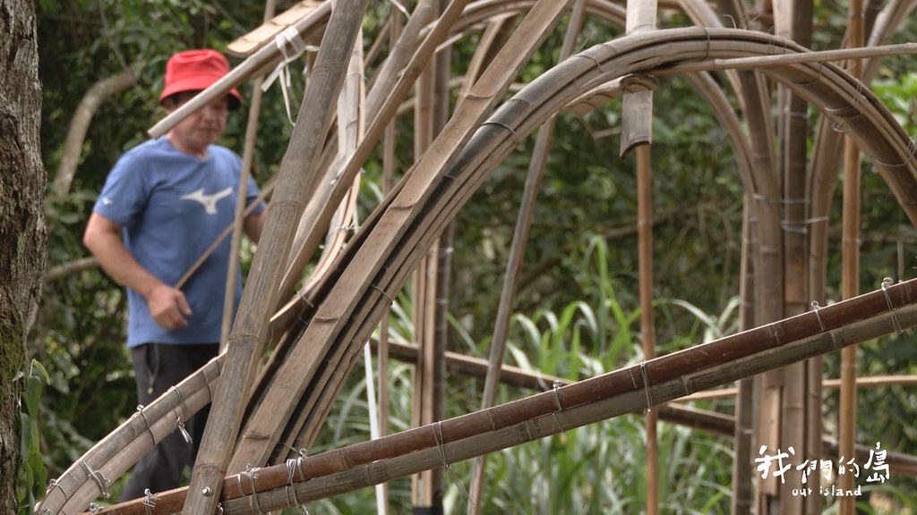 在第二屆構竹林鐵活動上可以見到許多創新的竹構設計