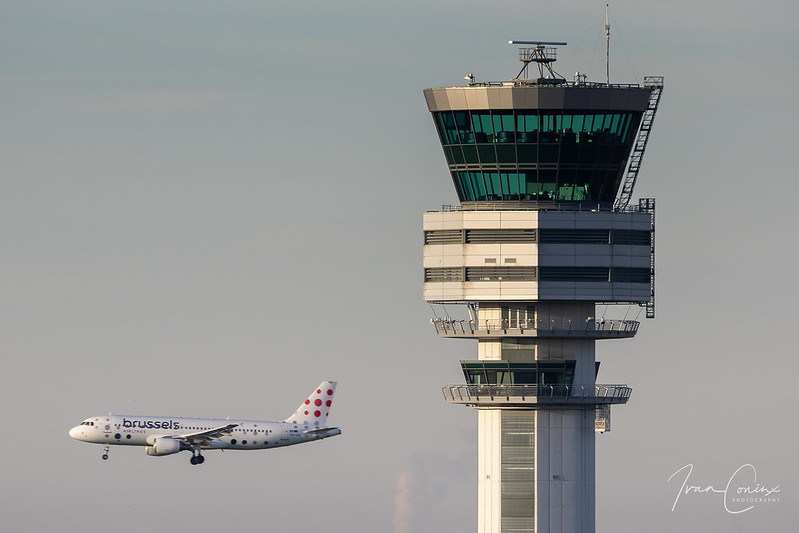 Air Traffic Control Tower – Brussels Airport (BRU EBBR) – 2022 11 12 – 02 – Copyright © 2022 Ivan Coninx