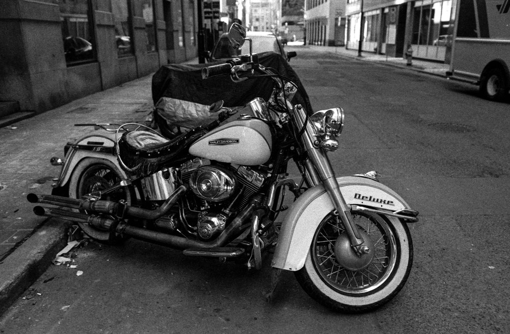 Custom Harley on Colborne _