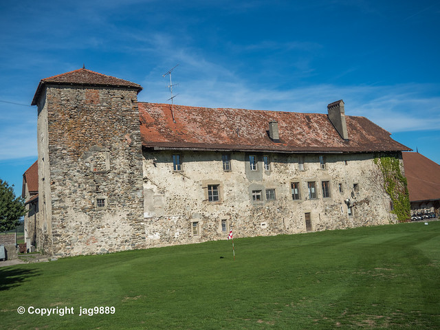 Historic Castle, Estavayer, Canton of Fribourg, Switzerland