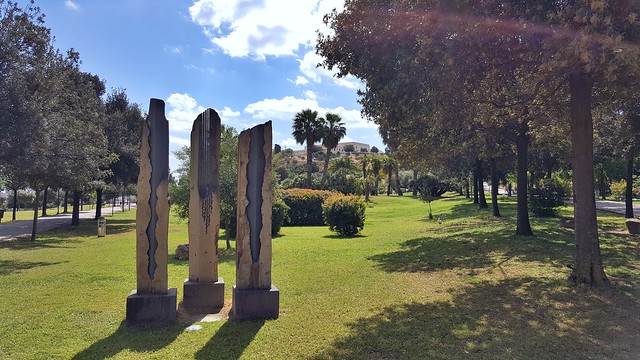 Parco di Monteclaro e le pietre musicali di Pinuccio Sciola