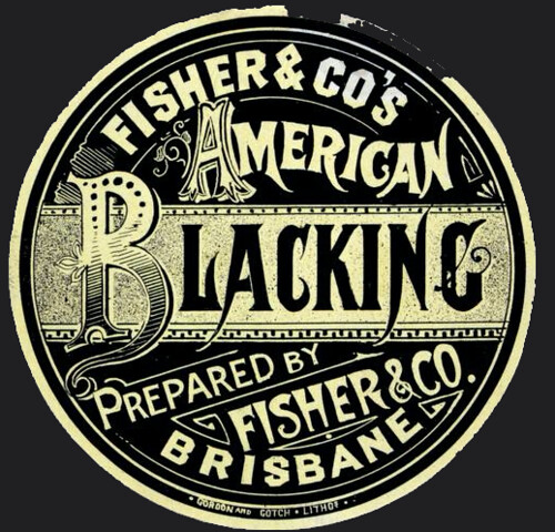 BLACKING - 1900