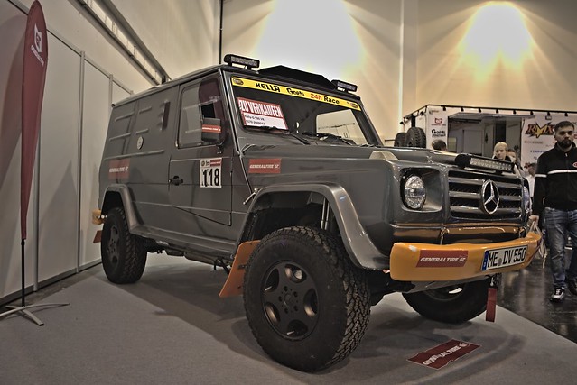 Mercedes-Benz G500, prepared for Rallys