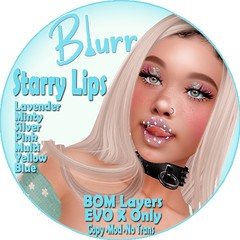Blurr Ad Starry Lips