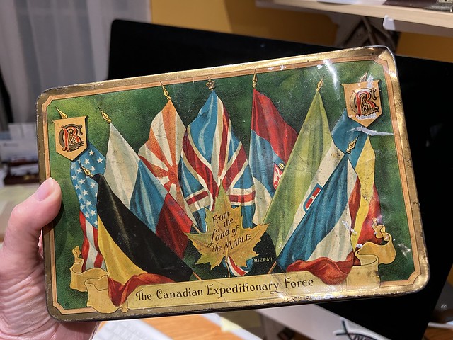 WWI Biscuit Tin