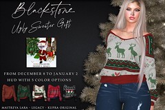 Blackstone - Ugly Sweater Holiday Shop & Hop 2022