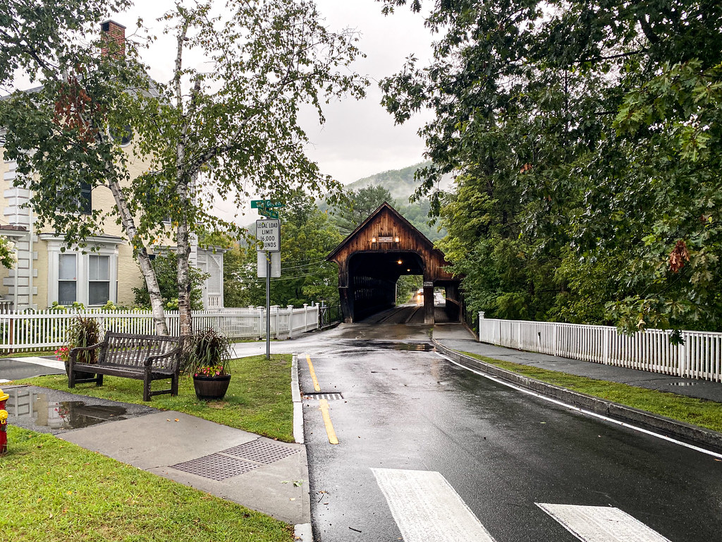 Middle Covered Bridge, Woodstock, Vermont, United States