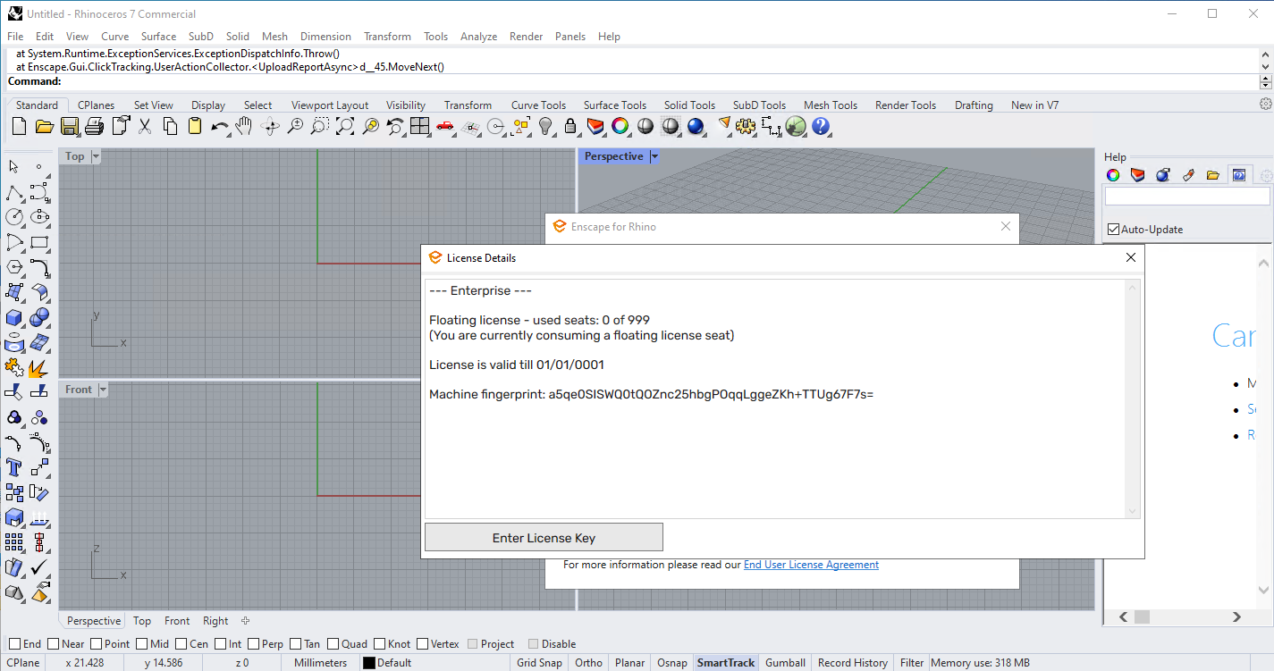 working with Enscape 3D 3.4.3.93121 for Revit, SketchUp, Rhino, ArchiCAD full