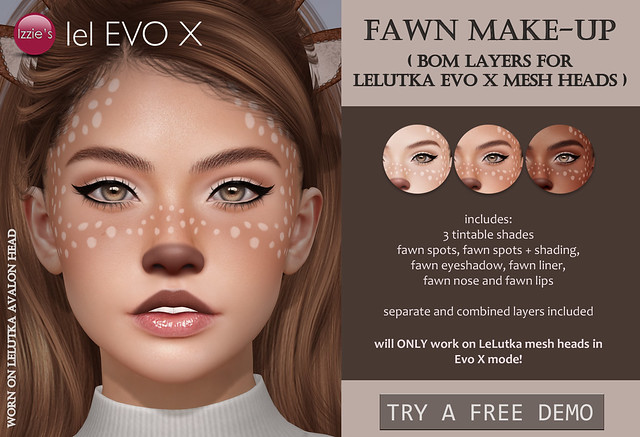 Fawn Make-Up (LeLutka Evo X) for FLF